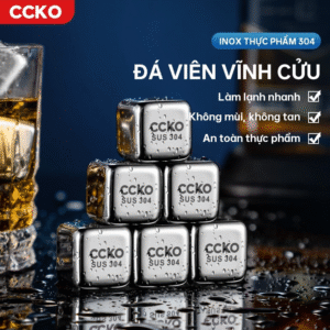 đá lạnh vĩnh cửu, đá lạnh không tan, đá lạnh inox, đá lạnh rượu vang, đá lạnh cocktail, đá viên vĩnh cửu