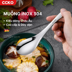 muỗng inox, muỗng ăn phở, muỗng lòng sâu, muỗng inox 304, muỗng canh, muỗng cao cấp