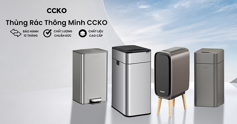 Thùng rác thông minh CCKO